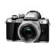 Цифровая системная фотокамера OLYMPUS E-M10 Mark II Pancake Zoom 14-42 Kit Silver/Silver